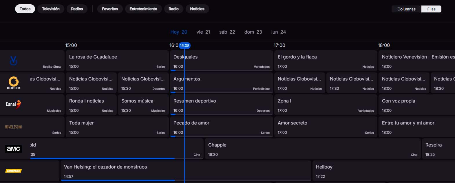 Guia de TV Escritorio